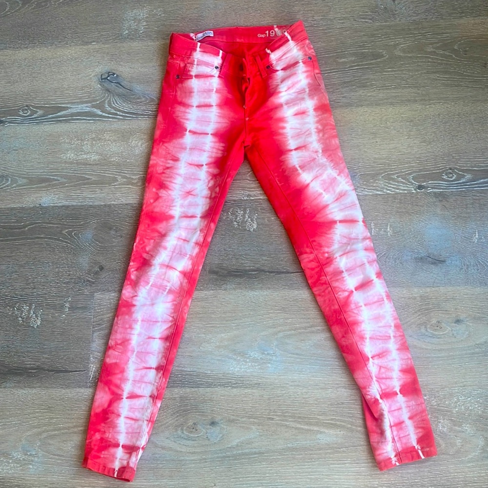 Gap 1969 tie dye denim